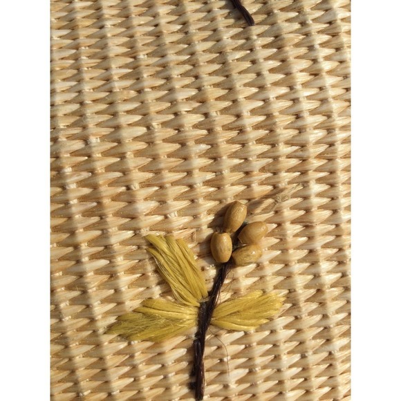 Fossil Tan and Brown Embroidered Tote Bag - Picture 3 of 14